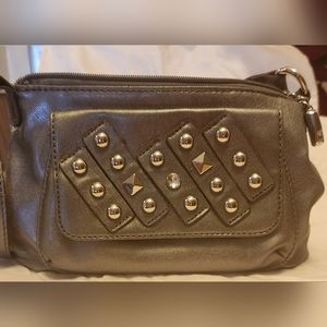 SIENNA RICCHI STUDDED Crossbody Purse  Vintage   9.5 x 7